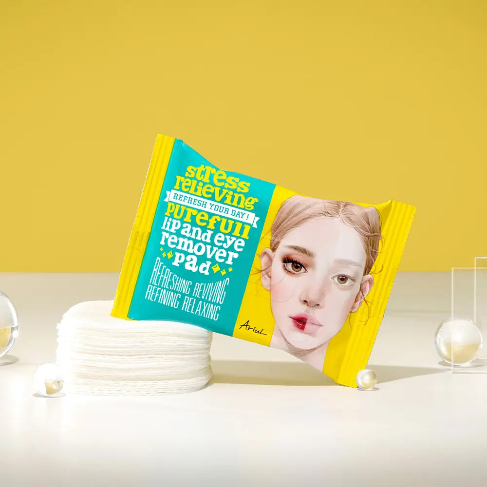 Ariul Eye and Lip Makeup Remover Cotton 30 Count Secondary image