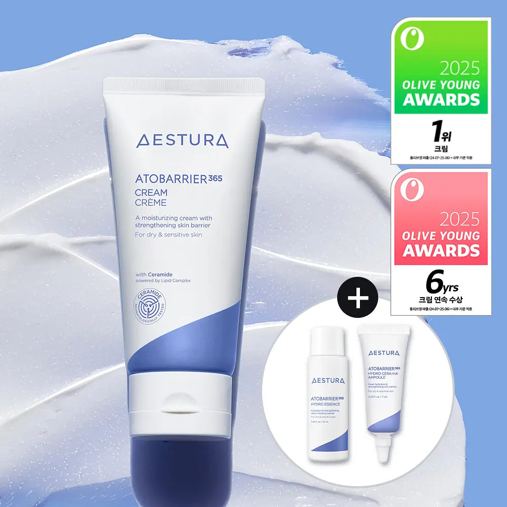 OY大優惠 | Aestura Ato Barrier 365 Cream 80ml Special (+Hydrogenic Essence 25ml + Ampoule 7ml) 截單：6月6日8:00p.m. Main image