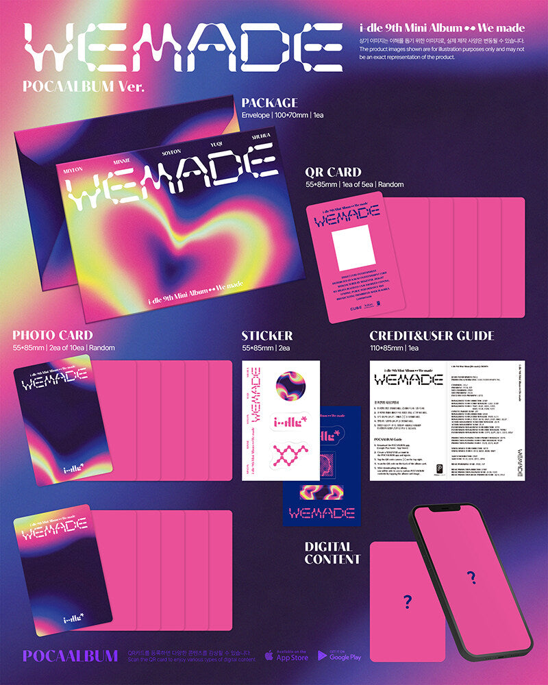 i-dle (아이들) - 미니 9집 We made (POCAALBUM Ver.)