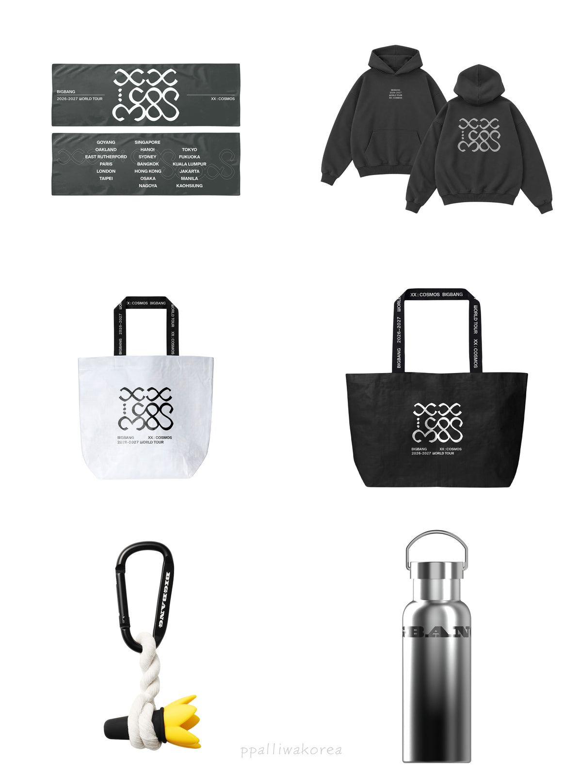 BIGBANG 2026-2027 WORLD TOUR < XX: COSMOS > OFFICIAL MERCH