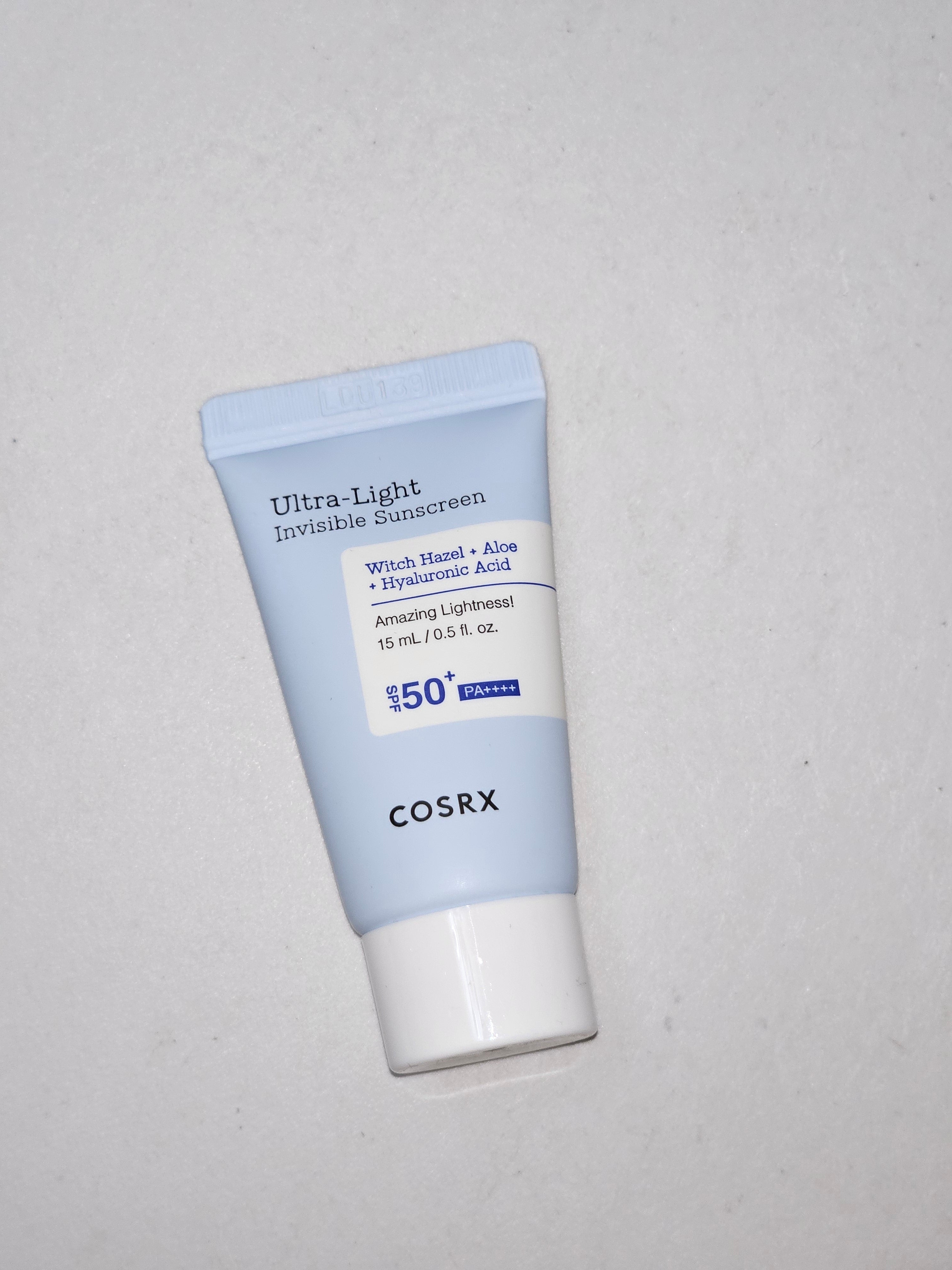 現貨 | COSRX 超輕盈透明防曬精華 SPF50+ PA++++ 15ml Main image