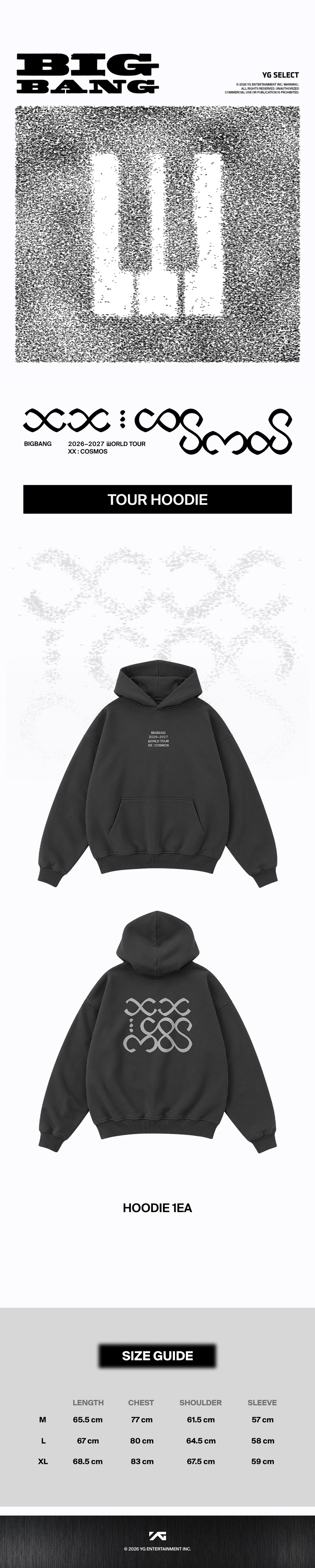 BIGBANG 2026-2027 WORLD TOUR < XX: COSMOS > OFFICIAL MERCH