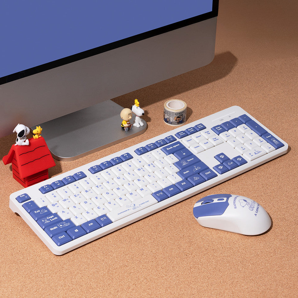 Snoopy Keyboard and Mouse Set Main image