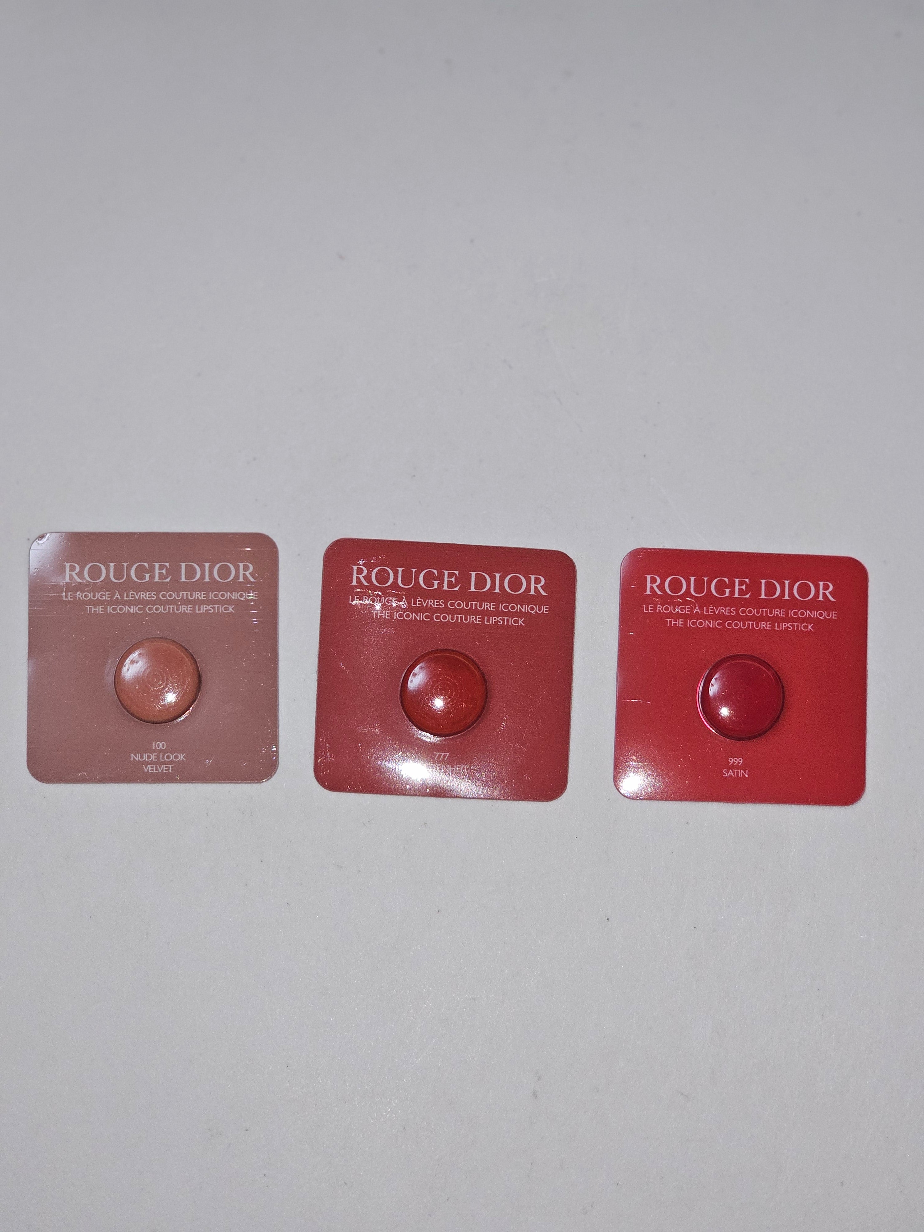 現貨 | Dior Rouge Dior The Iconic Couture lipstick 0.3g #777 #100 #999
