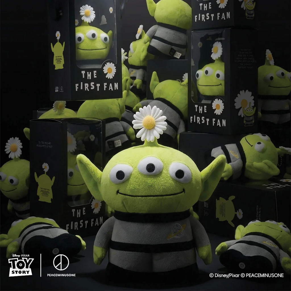 The First Pan Standing Plush Doll Alien