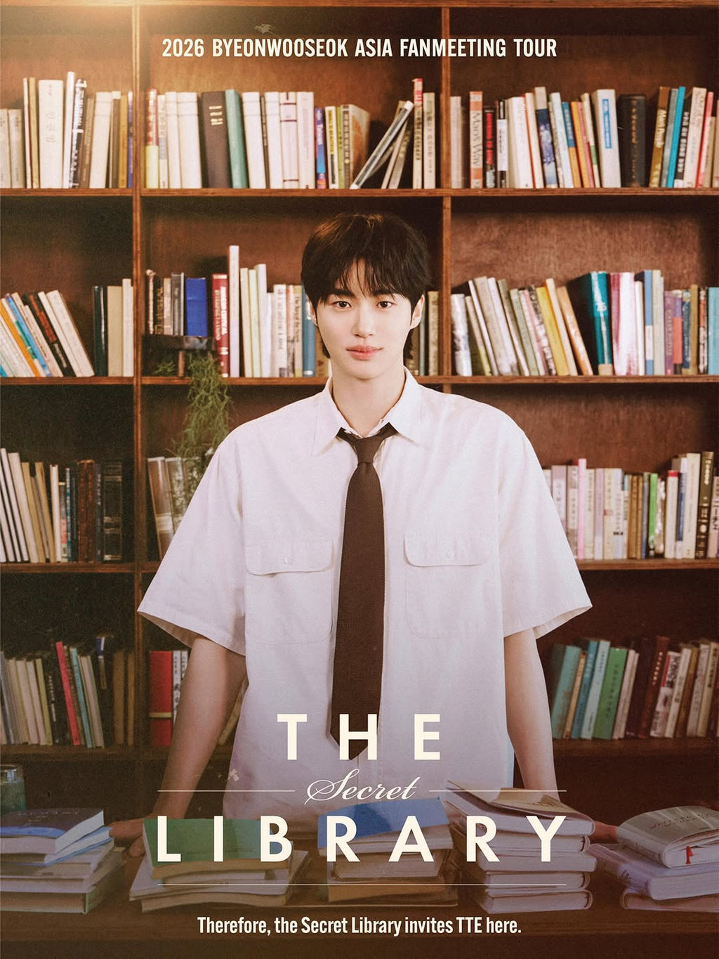 [預訂]2026 Byeon Woo Seok Asia Fanmeeting Tour < The Secret Library > in Seoul Official Merchandise 邊佑錫 週邊MD