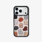 mill and moi Glossy Black MagSafe Poodri phone case